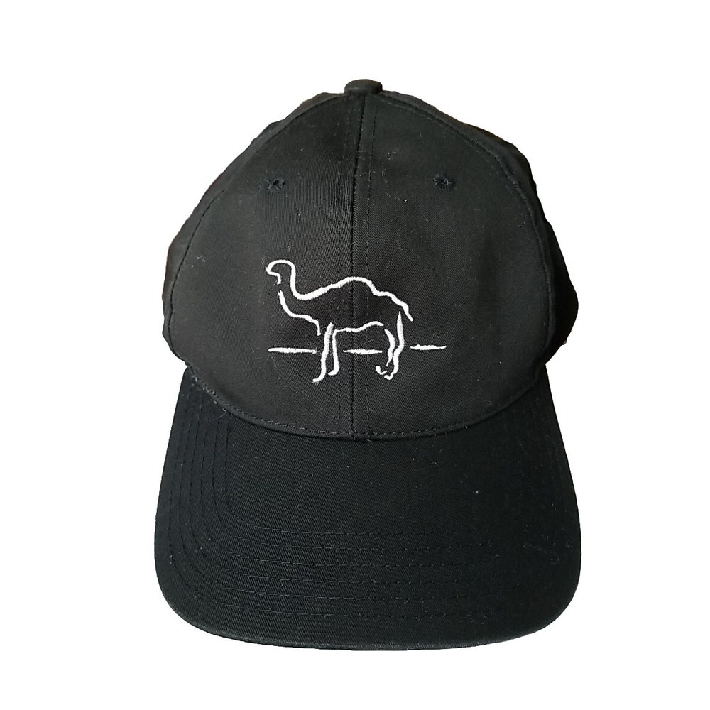 Vintage Camel Cigarettes‎ Promo Black Snapback Cap Hat Adjustable Joe Camel